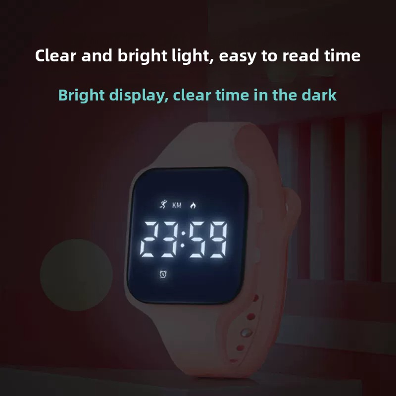 Kids LED Digital Silent Vibrat - Running Watch review and price