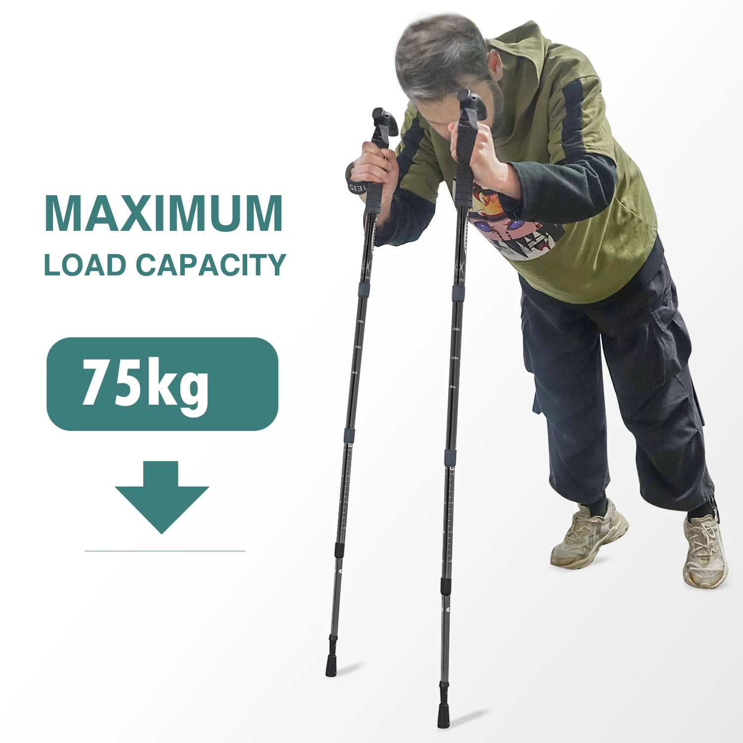 Outdoor Folding Trekkings Pole - Trekking Pole Carbon review and price