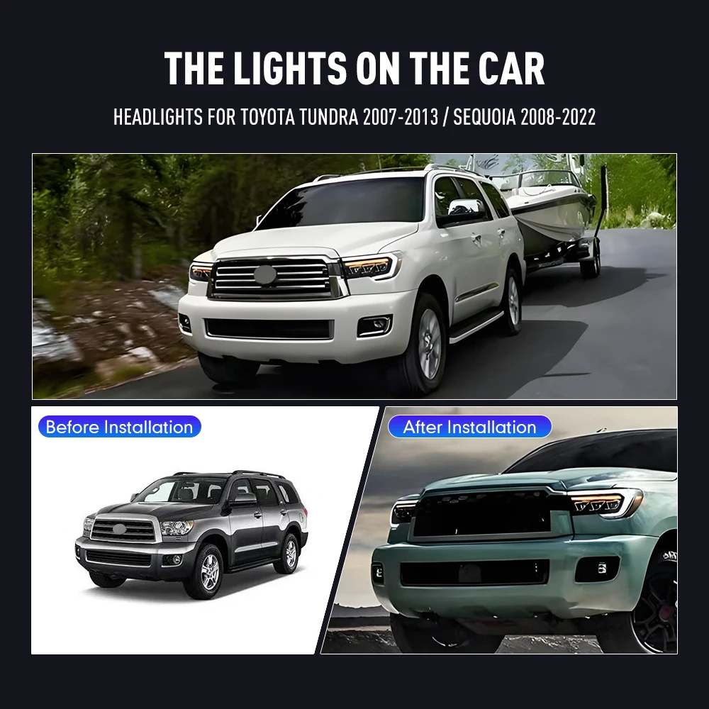 Car Styling Head Lamp for Toyo - Running Headlamp review and price