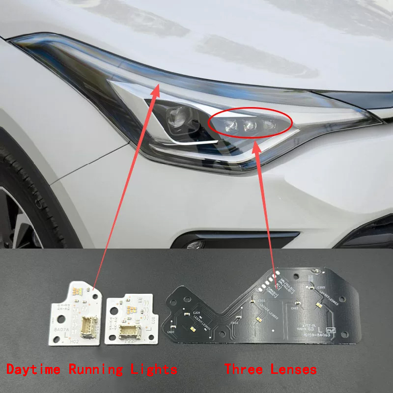For 2021–2023 Toyota CHR Dayti - Running Headlamp review and price