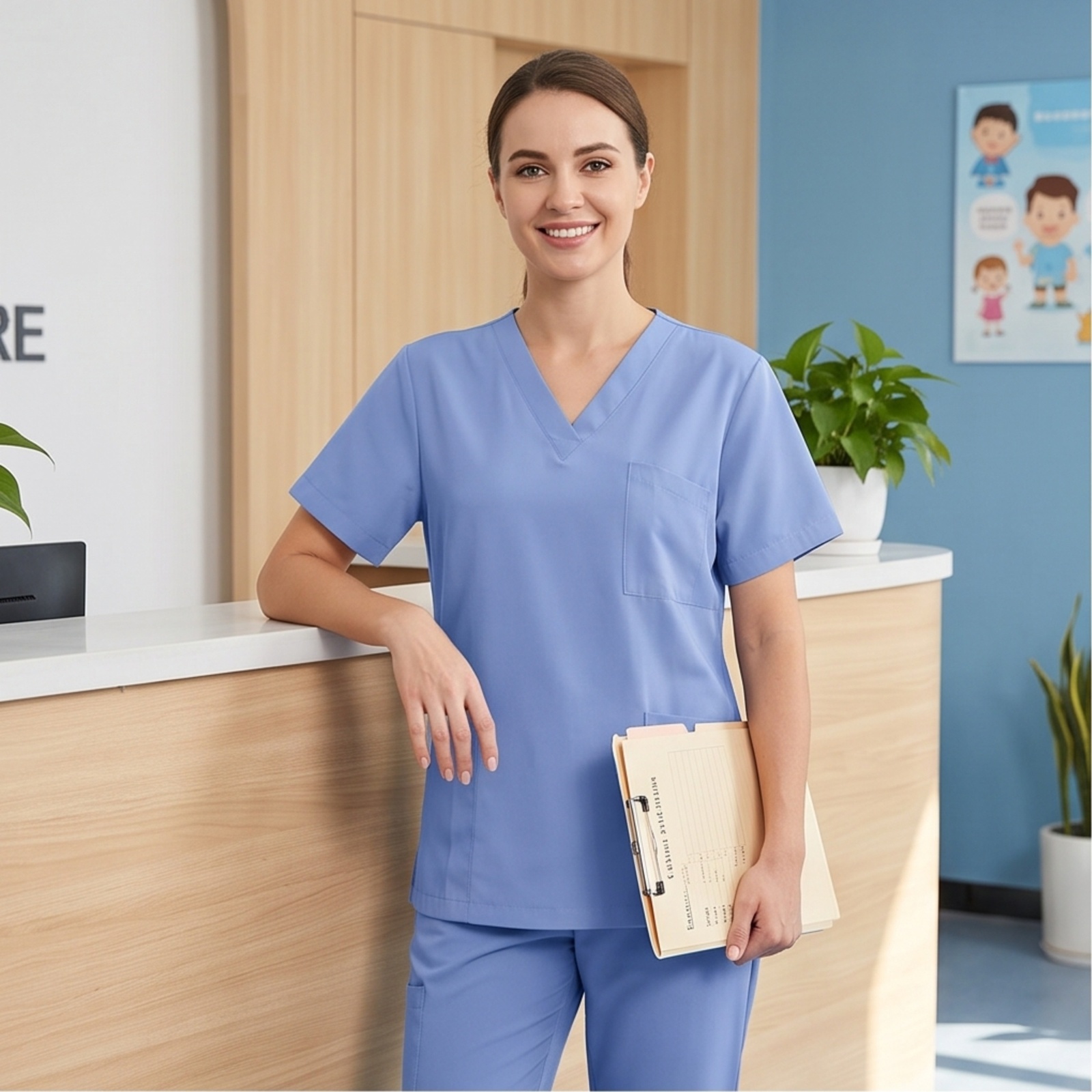 Comfortable Scrubs Uniform Med - Joggers Pants review and price