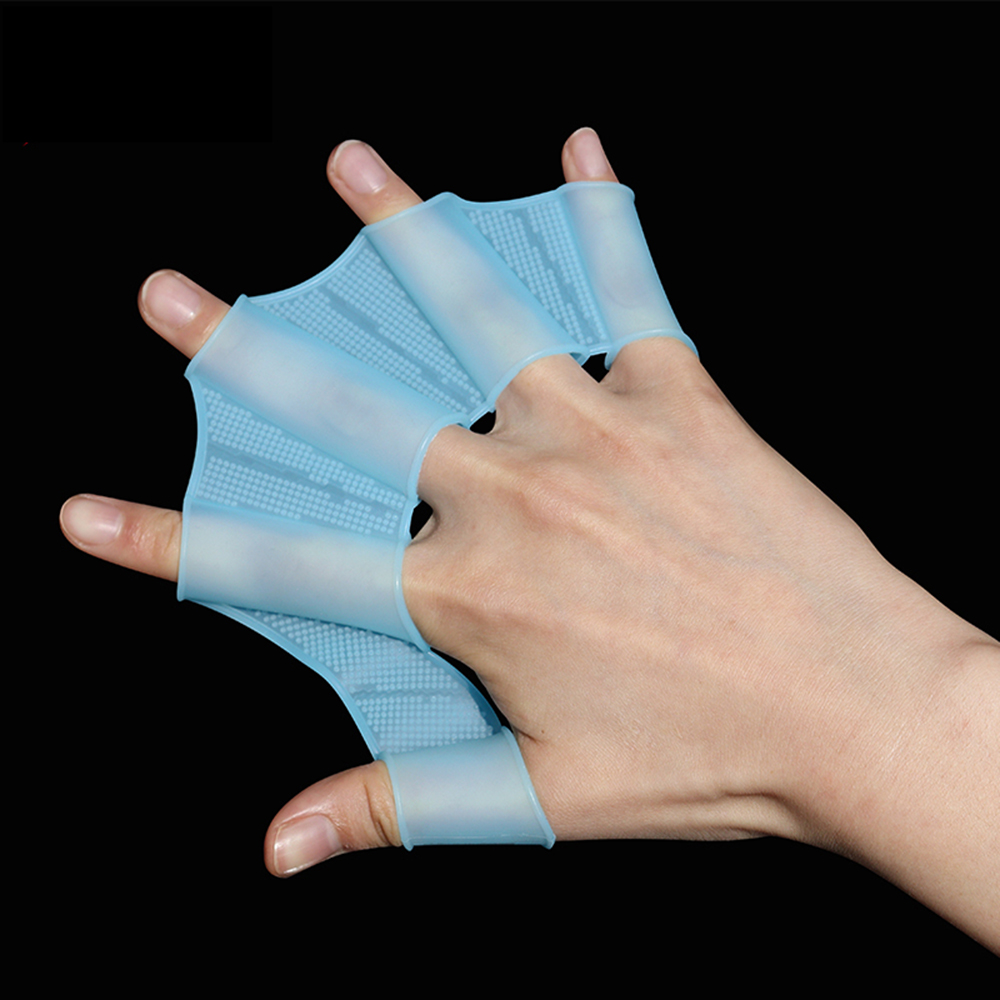 Silicone Swim Fins Hand Paddle - Running Gear Kids review and price