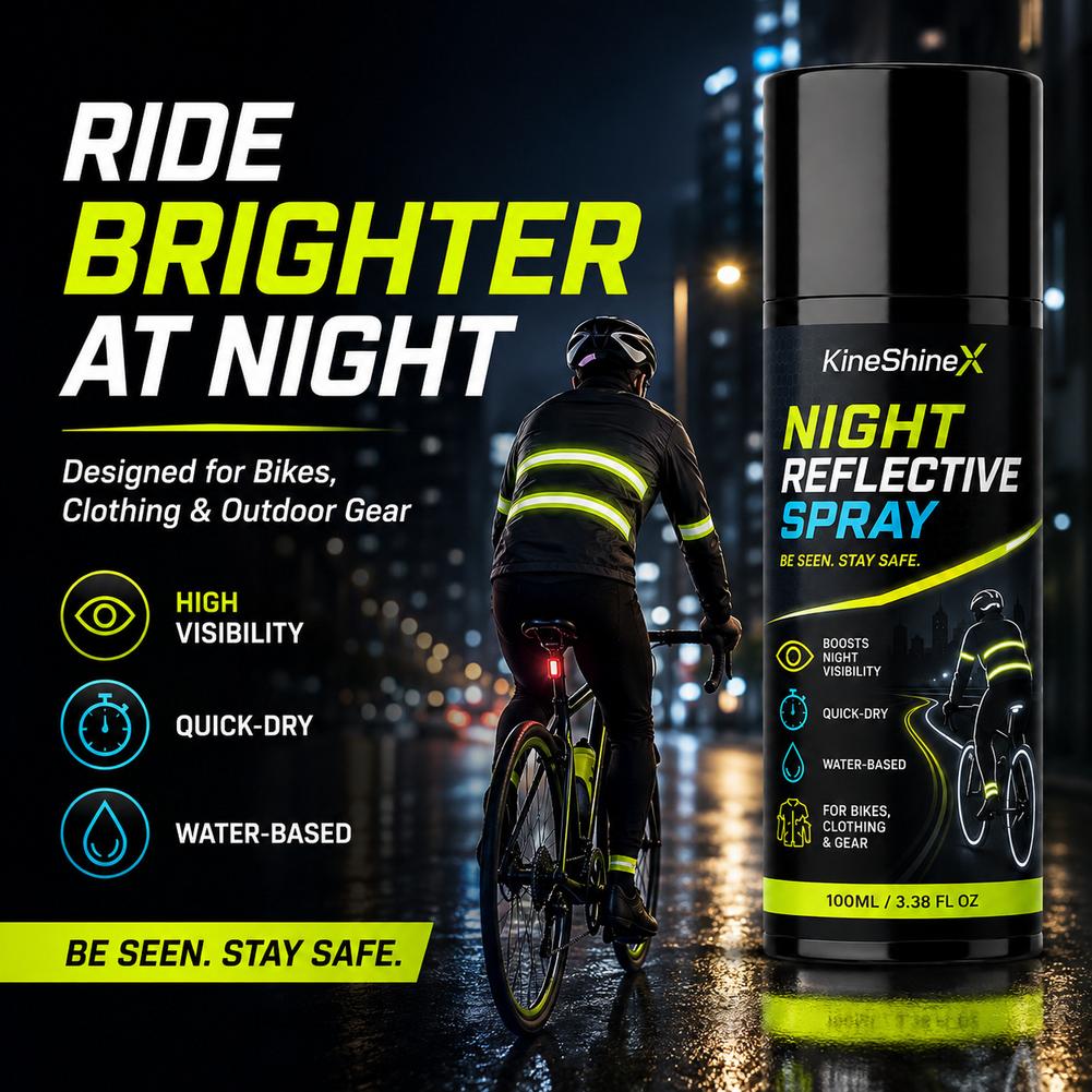 100ml Night Reflective Spray H - Running Visibility Gear review and price