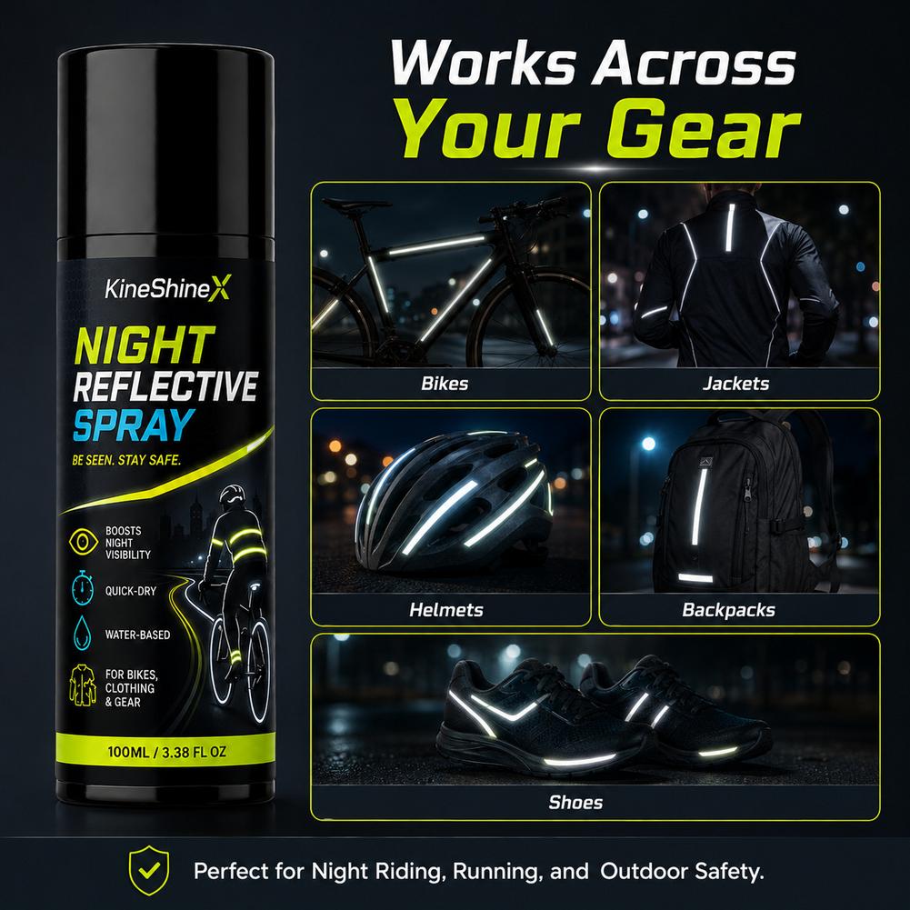 100ml Night Reflective Spray H - Running Visibility Gear review and price