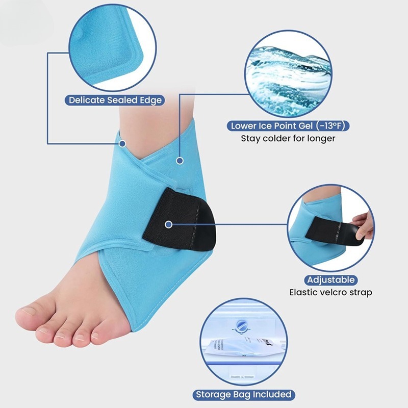 Soft Gel Ankle Ice Pack Hot Co - Ankle Brace review and price