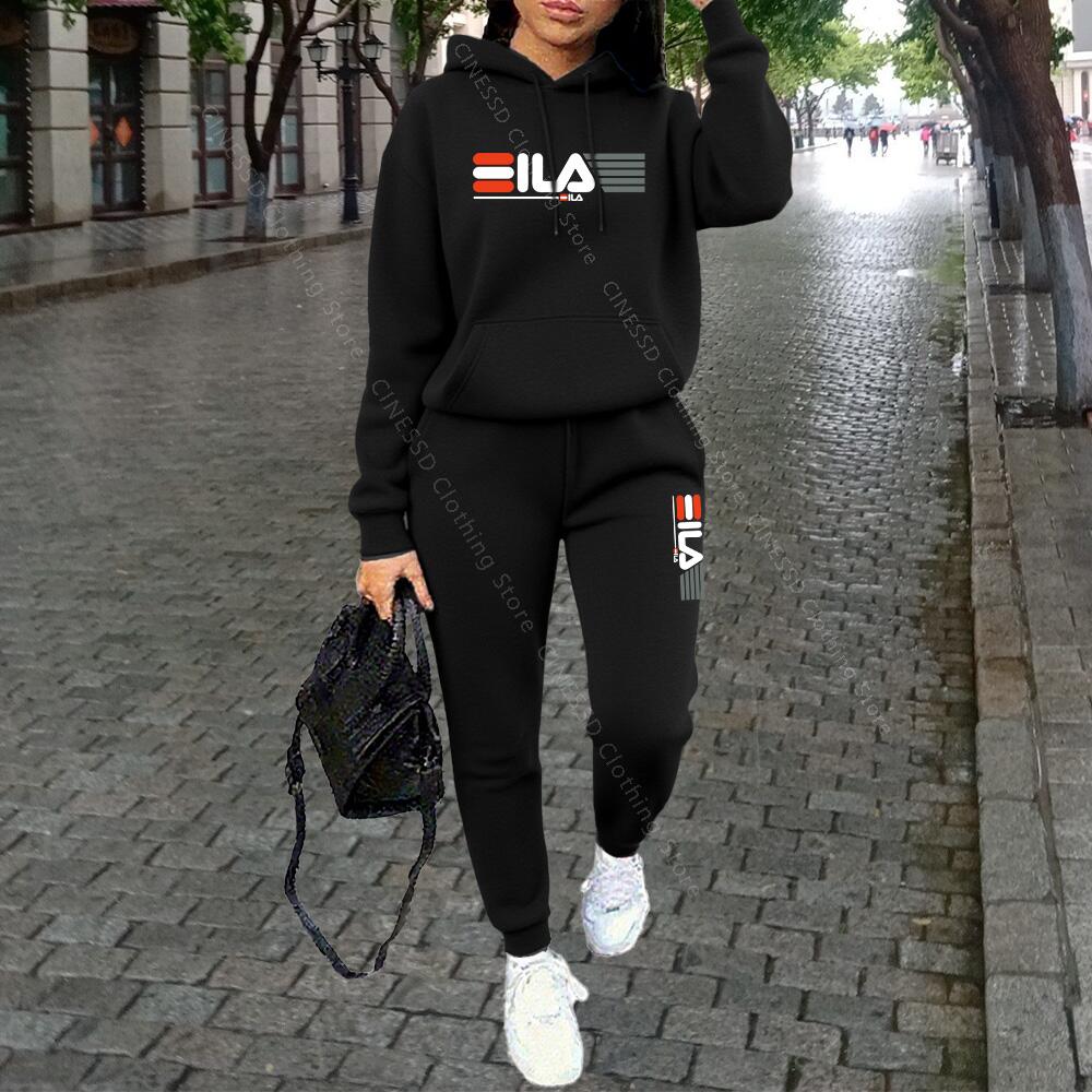 Women 2Pcs Urban Tracksuit Hig - Joggers Pants review and price